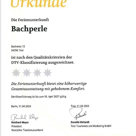 Ferienwohnung Bachperle Trier Exterior foto